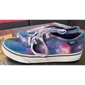 Size 4 - VANS Authentic Pro Cosmic Galaxy Missy Low Top Lace Up Girls Women
